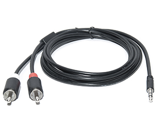 Kable REAL-EL Audio Pro 3.5mm M – 2 x RCA M