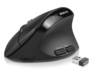 Mysz optyczna REAL-EL RM-490W