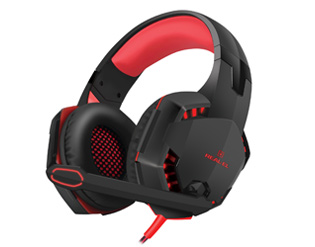 Słuchawki gamingowe z mikrofonem i podświetleniem REAL-EL GDX-8000 vibration surround 7.1 Backlit